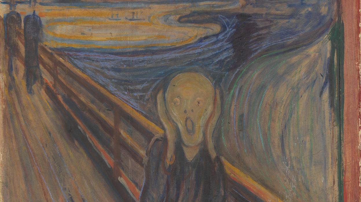 Skrik - redsel går over til angst