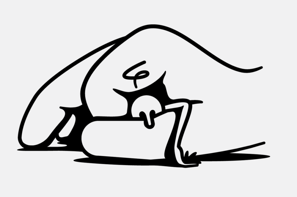 angst tegning
